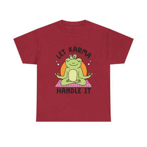 Let Karma Handle It Unisex Heavy Cotton Tee
