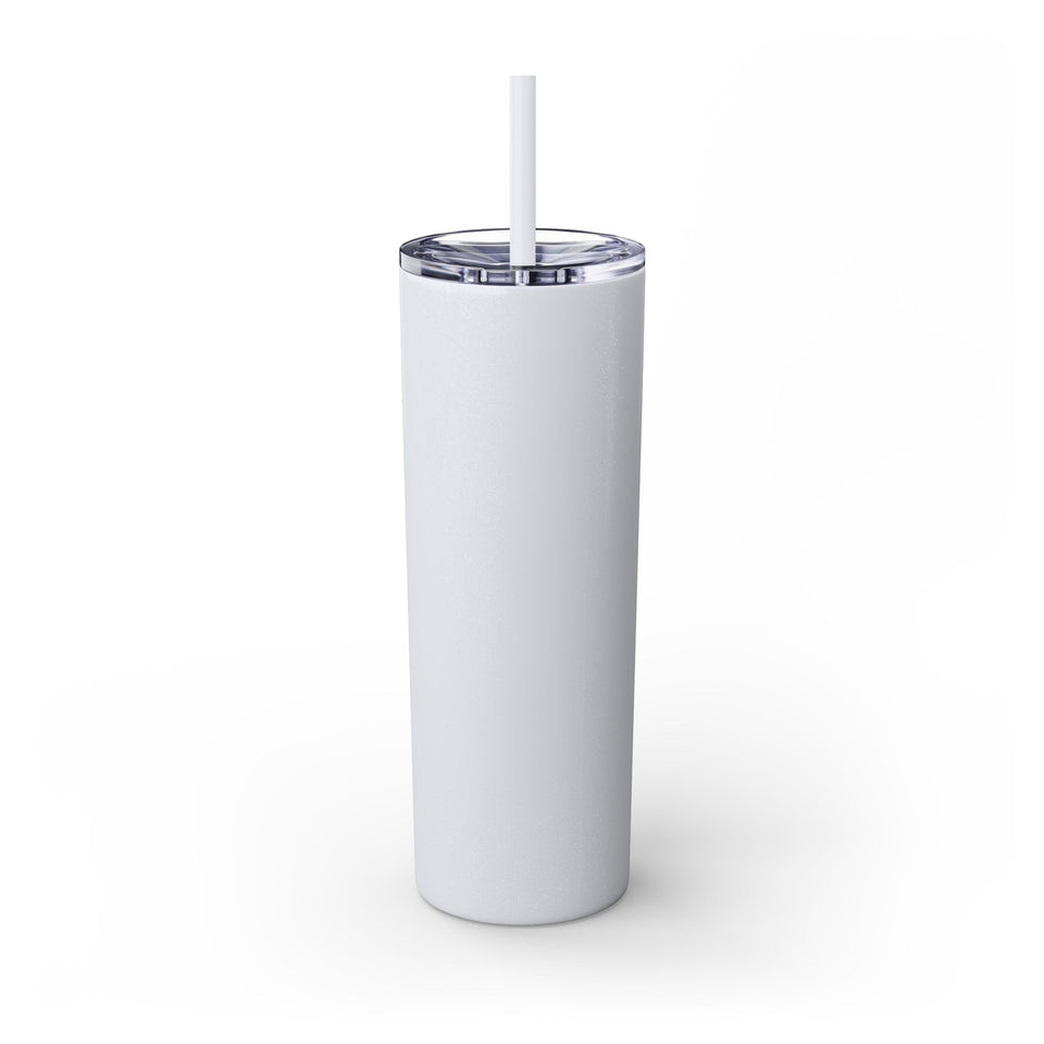 Hot Cowgirl Summer Skinny Tumbler with Straw, 20oz