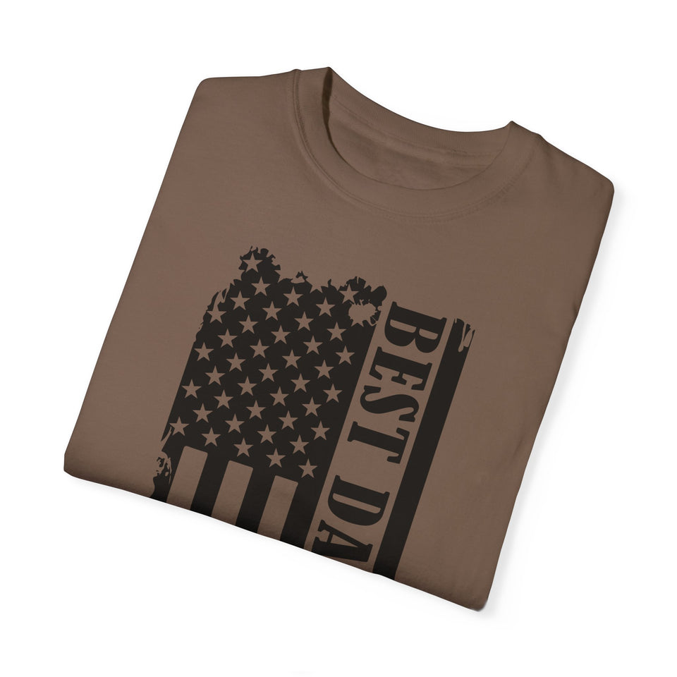 Best Dad Ever Unisex Garment-Dyed T-Shirt