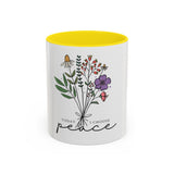 Today I Choose  Peace Coffee Mug - Choose Peace Design (11 & 15oz)
