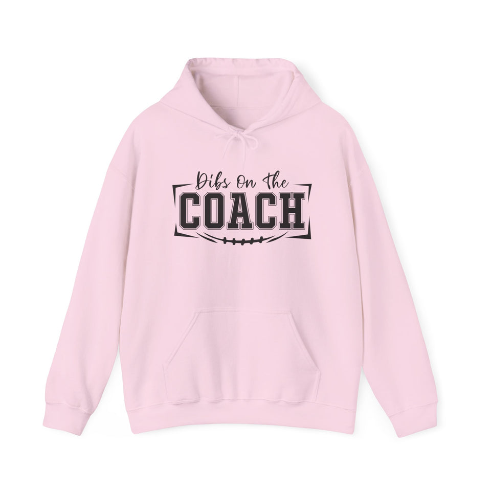 Dids On The Coach Unisex Coach Hooded Sweatshirt - Perfect Gift for Coaches & Sports Fans