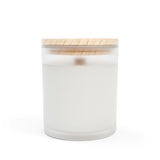 Oh, Look! Nobody Gives a Shit Funny Frosted Glass Candle  11oz
