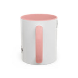 Personalized Accent Coffee Mug - Customizable Design for Home or Office