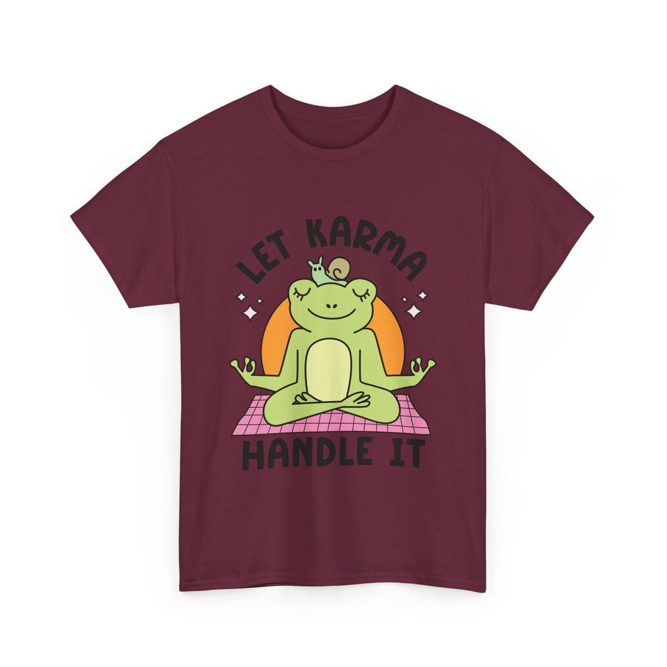 Let Karma Handle It Unisex Heavy Cotton Tee