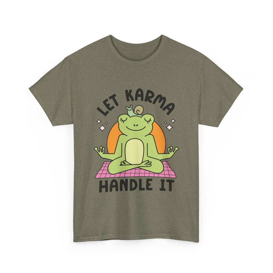 Let Karma Handle It Unisex Heavy Cotton Tee