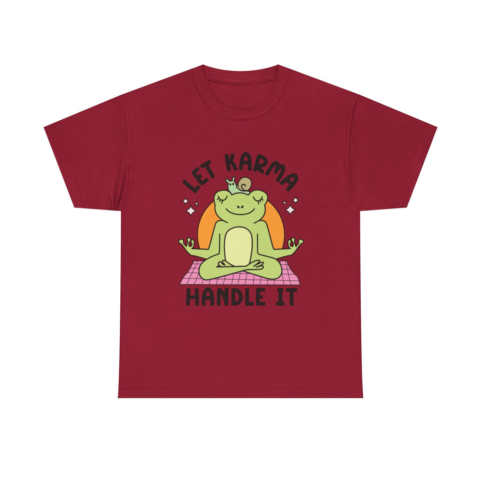 Let Karma Handle It Unisex Heavy Cotton Tee