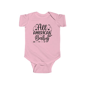 All American Baby Infant Fine Jersey Bodysuit