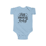 All American Baby Infant Fine Jersey Bodysuit
