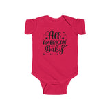 All American Baby Infant Fine Jersey Bodysuit