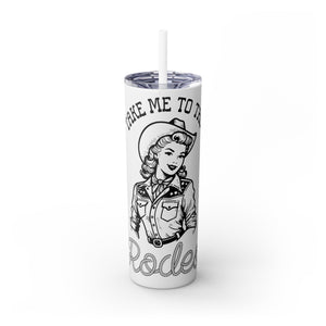 Take Me To The Redo Skinny Tumbler with Straw, 20oz