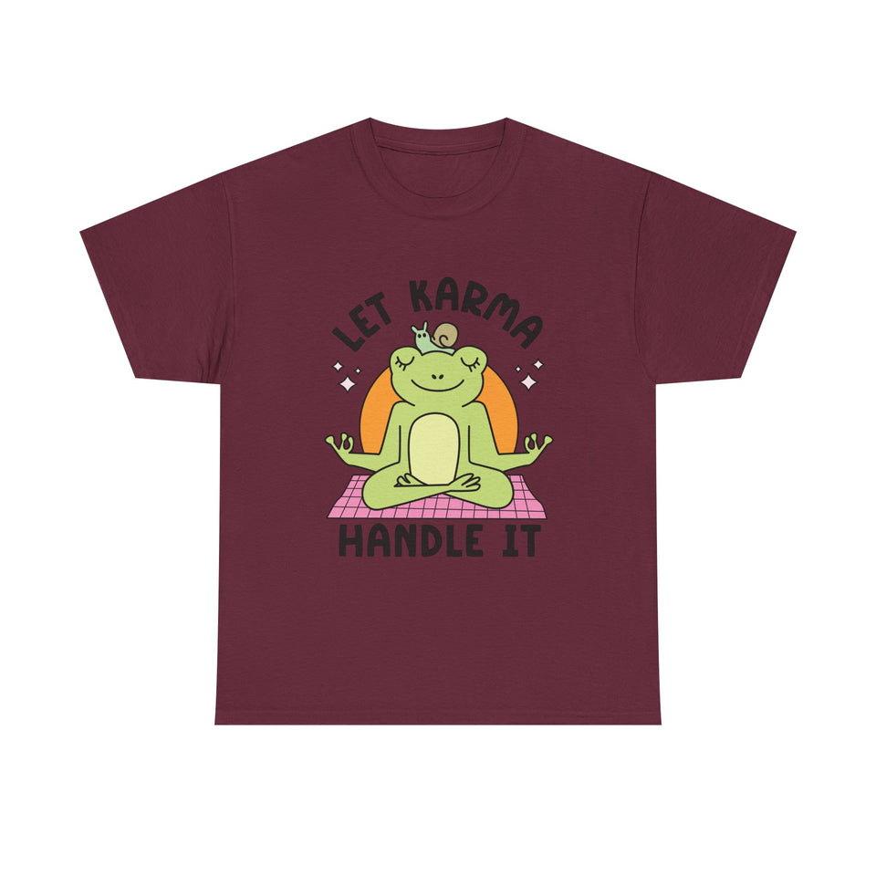 Let Karma Handle It Unisex Heavy Cotton Tee