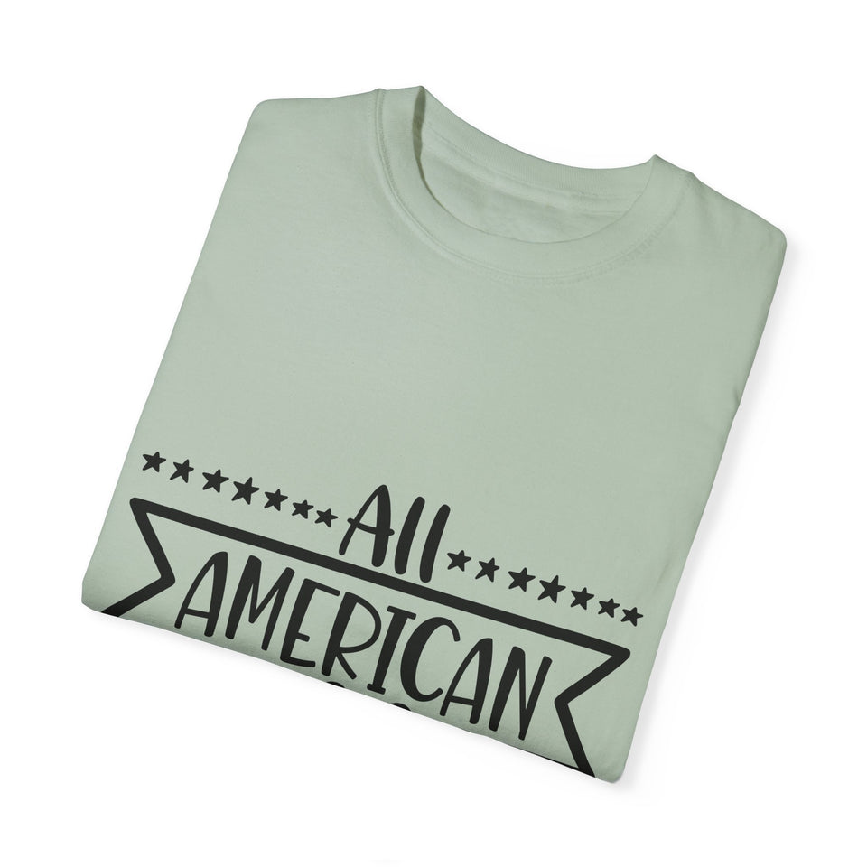 All American Hubby Unisex Garment-Dyed T-shirt
