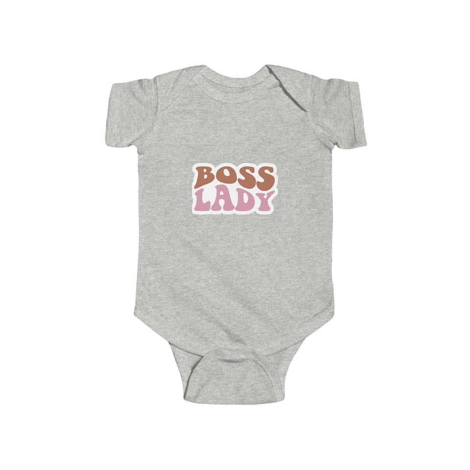 Cute Boss Lady Infant Bodysuit, Newborn Outfit