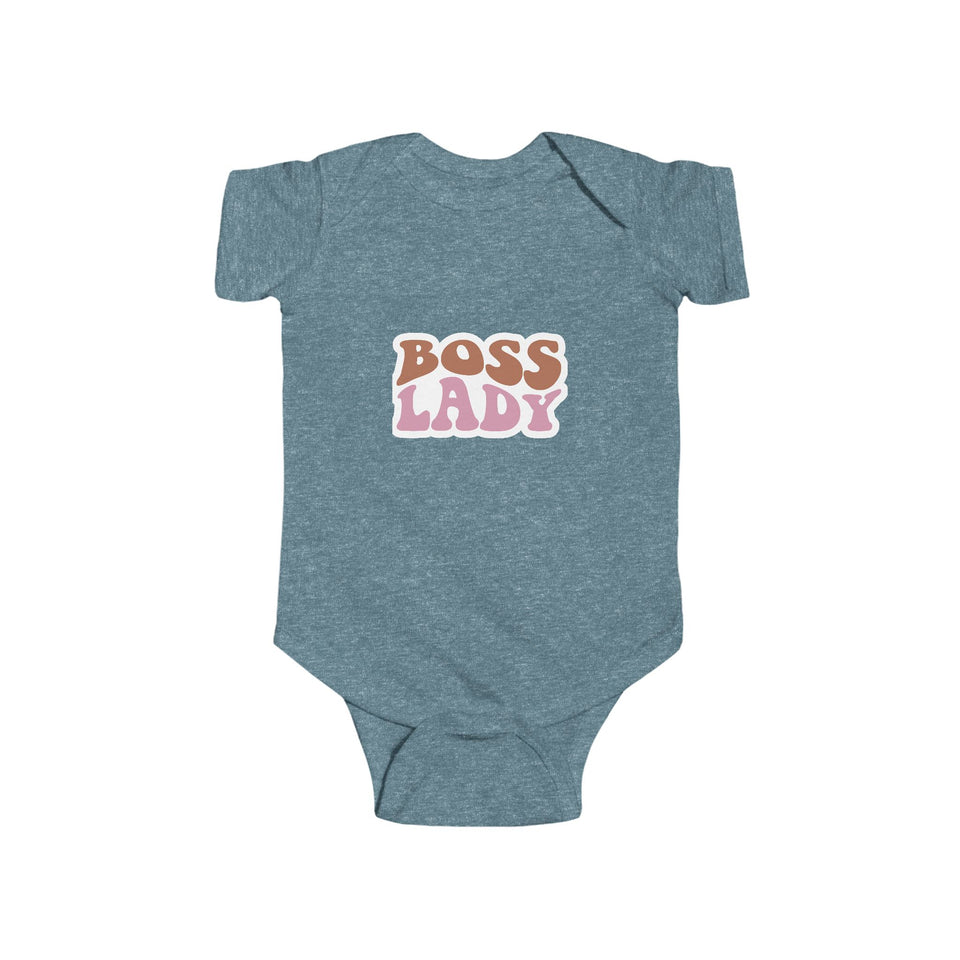 Cute Boss Lady Infant Bodysuit, Newborn Outfit