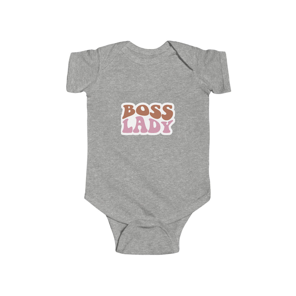 Cute Boss Lady Infant Bodysuit, Newborn Outfit