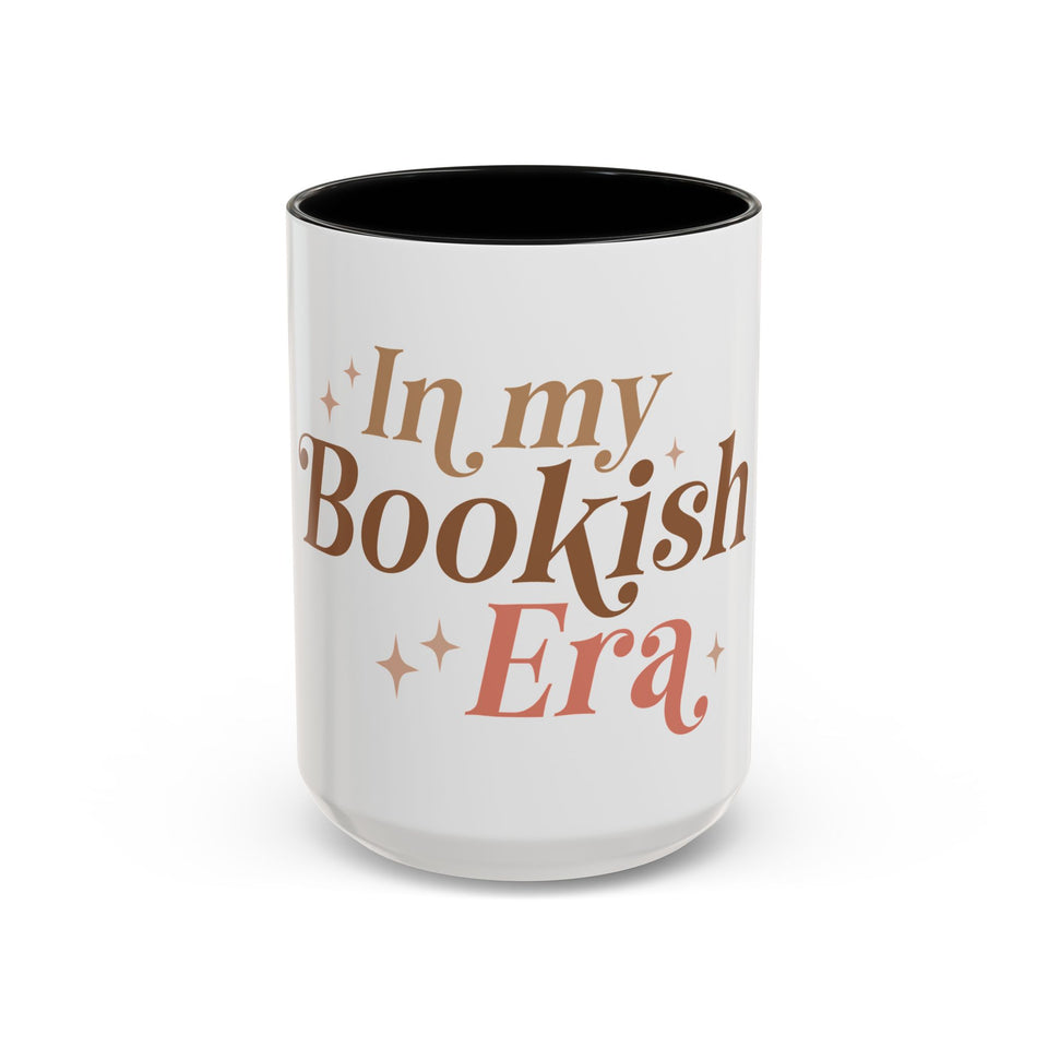 In My Bookish Era Accent Coffee Mug (11, 15oz)