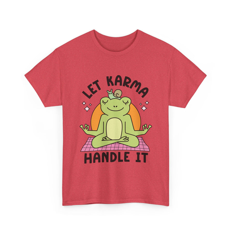 Let Karma Handle It Unisex Heavy Cotton Tee