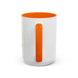 Personalized Accent Coffee Mug - Customizable Design for Home or Office