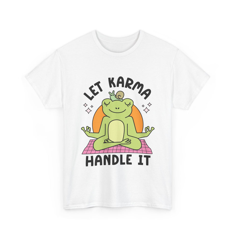 Let Karma Handle It Unisex Heavy Cotton Tee