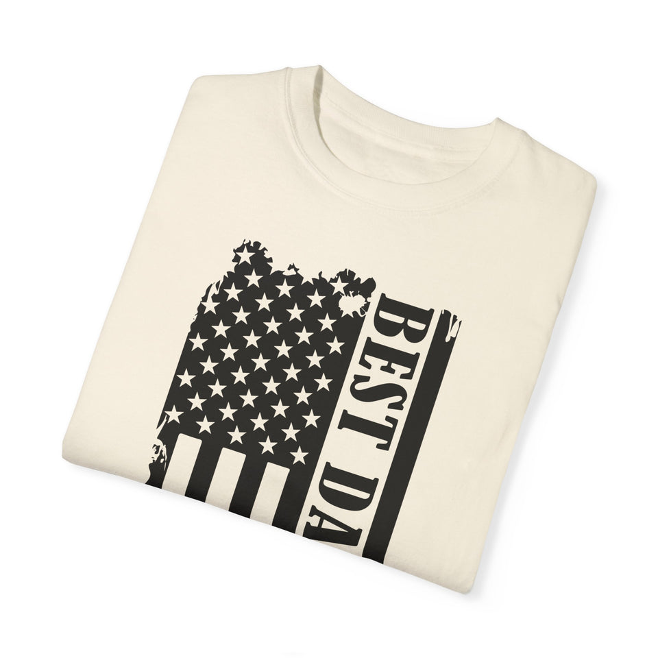 Best Dad Ever Unisex Garment-Dyed T-Shirt