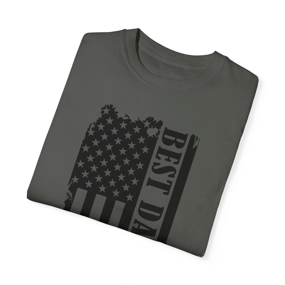 Best Dad Ever Unisex Garment-Dyed T-Shirt