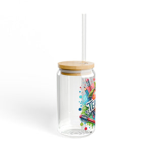 Teacher Sipper Glass, 16oz