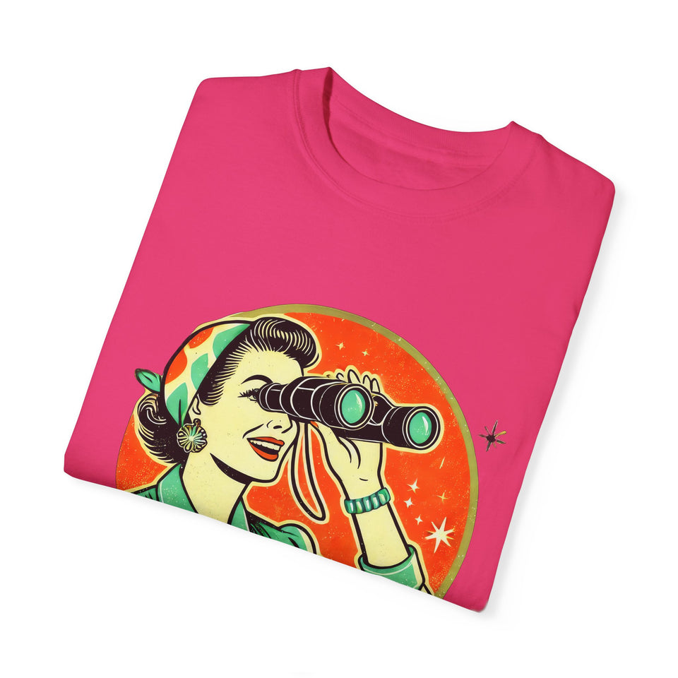 "Oh Look! Nobody Gives a Shit" Funny Unisex Garment-Dyed T-Shirt