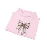Baseball Bow Unisex Hooded Sweatshirt