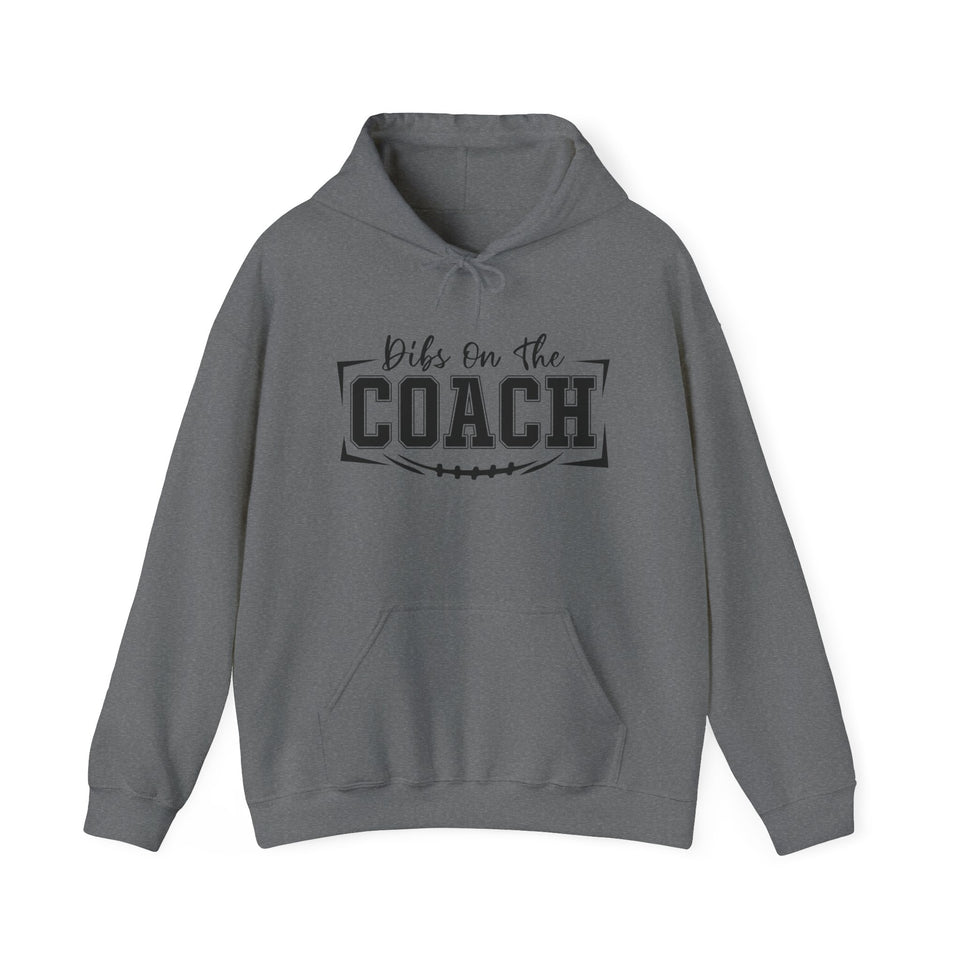 Dids On The Coach Unisex Coach Hooded Sweatshirt - Perfect Gift for Coaches & Sports Fans