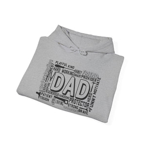 What A Dad Is Unisex Heavy Blend™ Hooded Sweatshirt