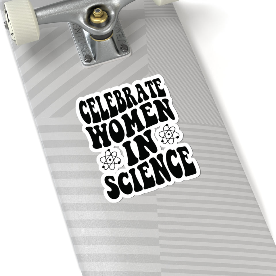 Celebrate Women In Science Kiss-Cut Stickers