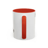 Personalized Accent Coffee Mug - Customizable Design for Home or Office