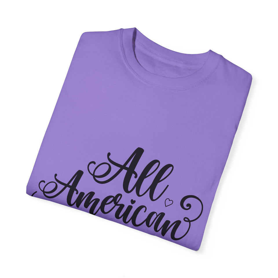 All American Dad Unisex Garment-Dyed T-shirt