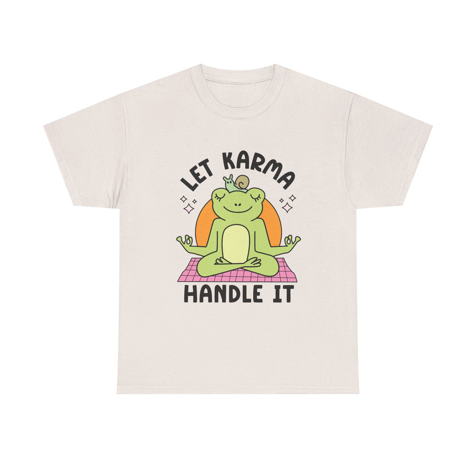 Let Karma Handle It Unisex Heavy Cotton Tee