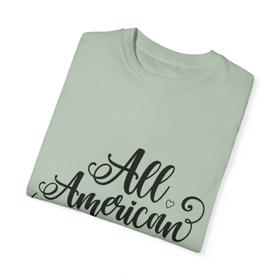 All American Dad Unisex Garment-Dyed T-shirt