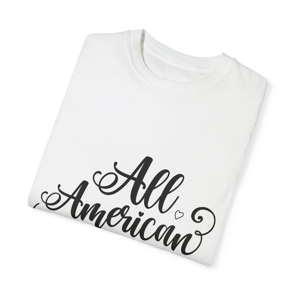 All American Dad Unisex Garment-Dyed T-shirt