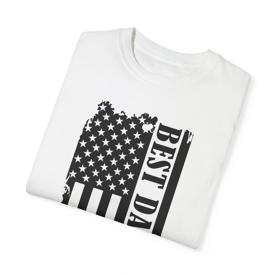 Best Dad Ever Unisex Garment-Dyed T-Shirt