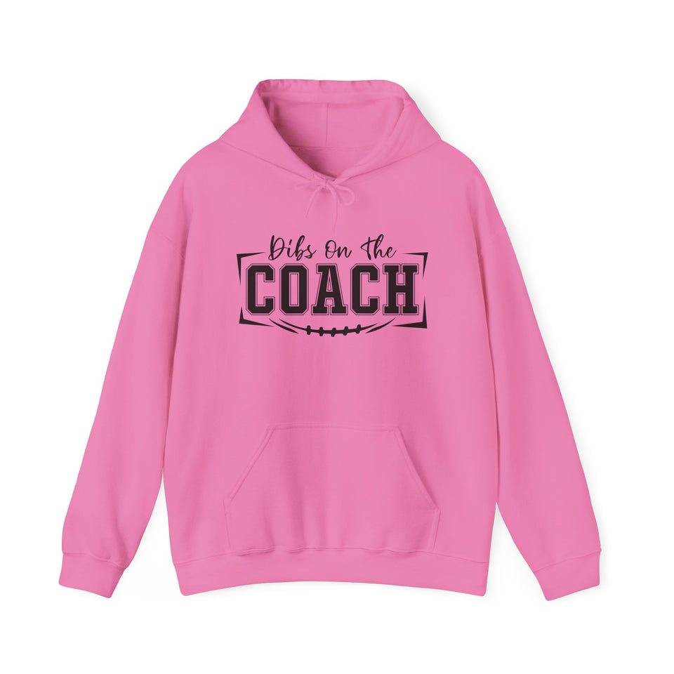 Dids On The Coach Unisex Coach Hooded Sweatshirt - Perfect Gift for Coaches & Sports Fans