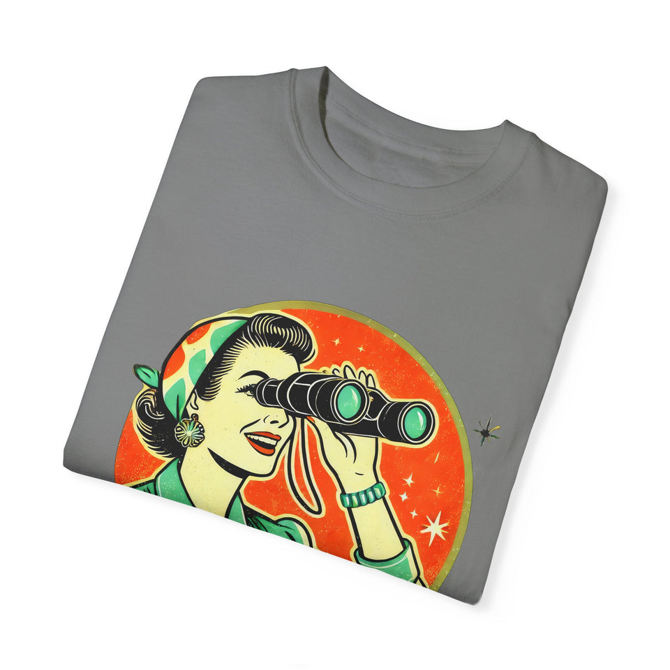 "Oh Look! Nobody Gives a Shit" Funny Unisex Garment-Dyed T-Shirt