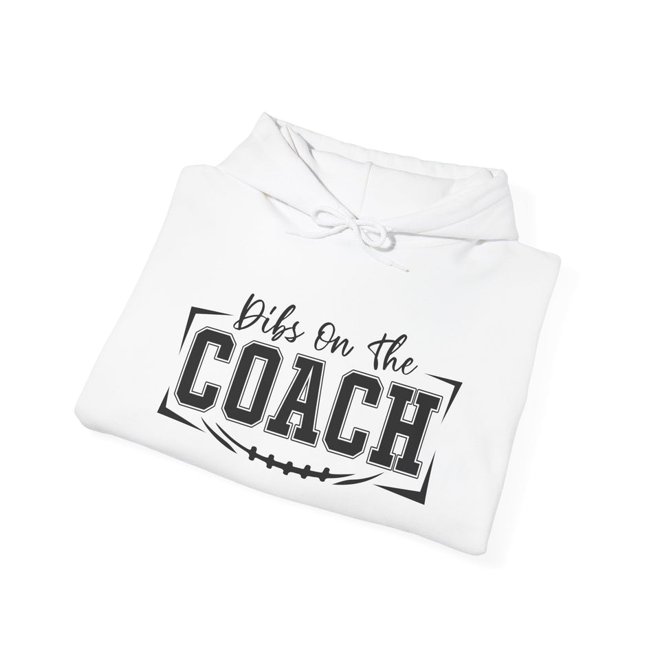 Dids On The Coach Unisex Coach Hooded Sweatshirt - Perfect Gift for Coaches & Sports Fans