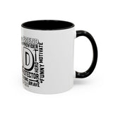 What A Dad Is Accent Coffee Mug (11, 15oz)