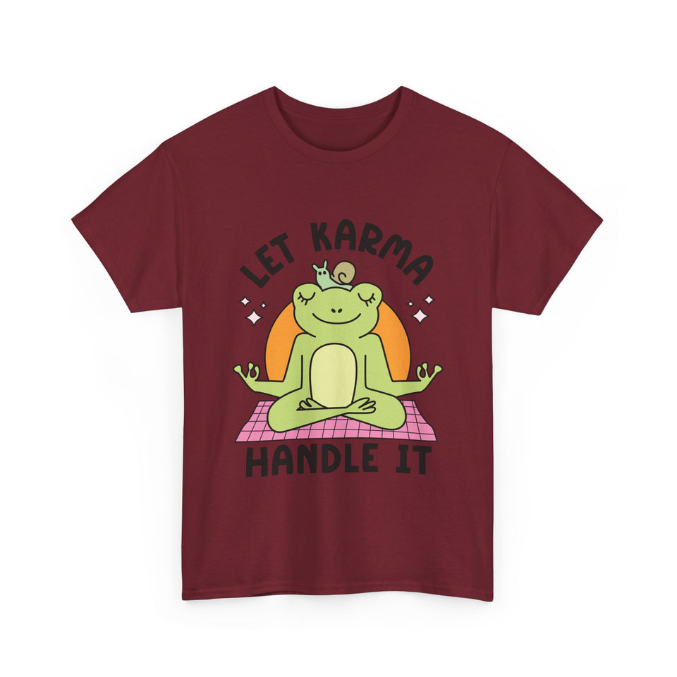 Let Karma Handle It Unisex Heavy Cotton Tee
