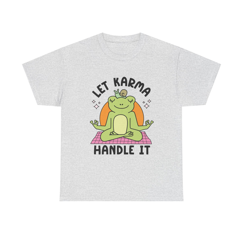 Let Karma Handle It Unisex Heavy Cotton Tee