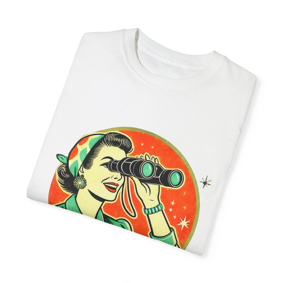 "Oh Look! Nobody Gives a Shit" Funny Unisex Garment-Dyed T-Shirt