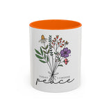 Today I Choose  Peace Coffee Mug - Choose Peace Design (11 & 15oz)