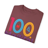 100 Magical Days Of School Unisex Garment-Dyed T-shirt