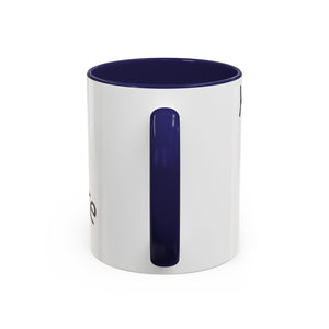 Personalized Accent Coffee Mug - Customizable Design for Home or Office