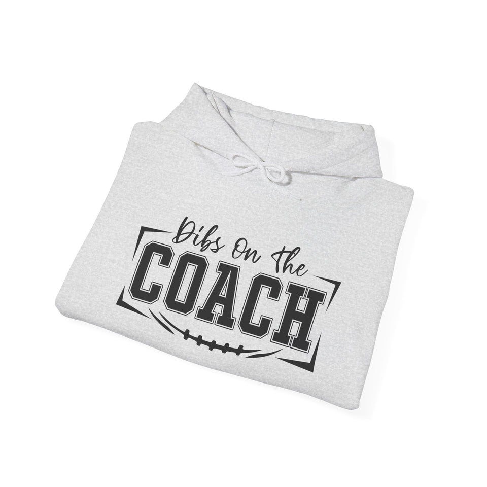 Dids On The Coach Unisex Coach Hooded Sweatshirt - Perfect Gift for Coaches & Sports Fans