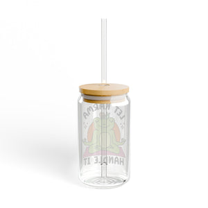 Let Karma Handle It Sipper Glass, 16oz
