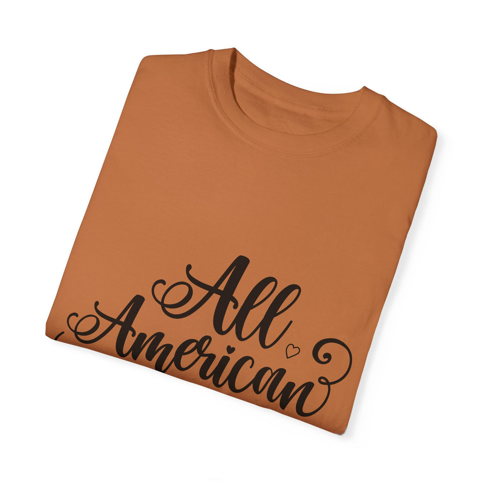 All American Dad Unisex Garment-Dyed T-shirt